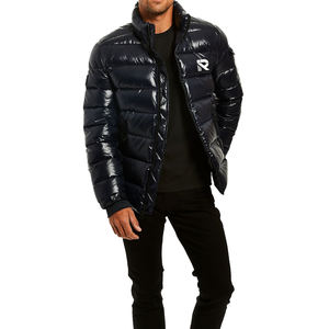 High Quality <b>Men's</b> Winter Warm Puffer <b>Jacket</b> Stylish Long Coat with Stand Collar <b>Thin</b> Coated Process for <b>Men</b> and Women - Product Image 5