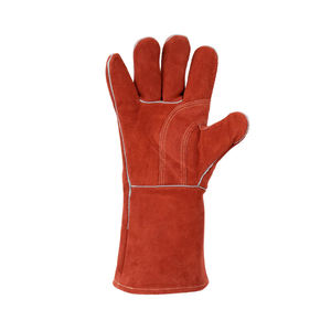 Gants de soudage en cuir de mouton de vachette robustes les plus populaires pour le jardinage Gants de soudage en cuir personnalisés de sécurité à vendre - Product Image 6