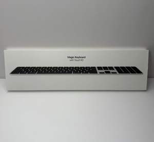 Clavier Magics' Original Neuf avec Touch ID et Clavier Numérique pour Macs' USB-C, Touches Noires avec GARANTIE - Product Image 1