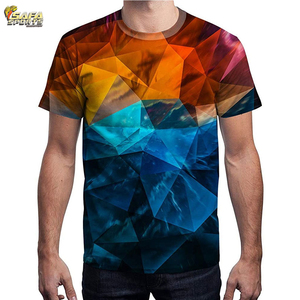 Camiseta estampada por sublimación personalizada de talla grande para hombre de la mejor calidad a la venta - Product Image 3