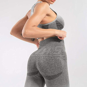 Ensemble de yoga pour femmes en coton 100 % respirant et confortable, motif uni, grande taille, léger, personnalisable, pour usage extérieur, marque privée - Product Image 6