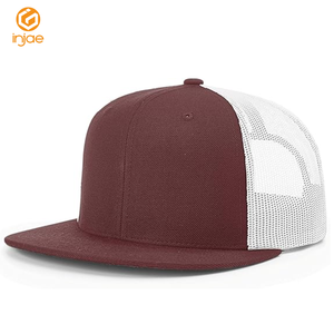OEM ODM personalizado Ri 511 forma EN BLANCO gorra 6 paneles de encargo de ala plana de perfil alto personalizado Unisex Snapback gorra de camionero de alta calidad - Product Image 6