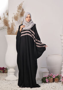 Abaya Larga para Mujer, Talla Grande, Diseño de Primavera, Cómoda, Lisa, Personalizable, Islámica, Precio Bajo / Nueva - Product Image 5