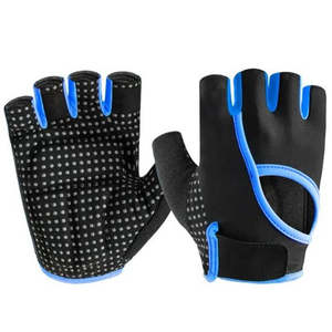 Impression de logo personnalisé demi-doigts Gym Fitness Wear Meilleur design Gants de gymnastique pour hommes Gants d'haltérophilie - Product Image 2