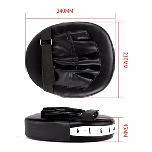 OEM vente en gros de haute qualité cuir grève bouclier bras Pad boxe MMA poinçonnage cible coup de pied Mitt Focus Pads tapis d'entraînement - Product Image 3