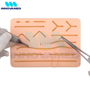 แผ่นเย็บซิลิโคนเกรดทางการแพทย์พร้อมลวดลายแผลทนทานและนำกลับมาใช้ใหม่ได้บริการ OEM ที่กำหนดเองได้อย่างสมบูรณ์ - Product Image 5