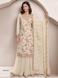 Elegante conjunto paquistaní de Salwar Kameez, elegante diseño de cuello para damas, exportador de Ropa Étnica a los mejores precios - Product Image 4