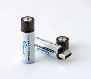 Sharxell <span class=keywords><strong>4</strong></span> 개 세트 충전식 Aa 1.<span class=keywords><strong>5v</strong></span> <span class=keywords><strong>5v</strong></span> Type-c USB 리튬 이온 배터리 - Product Image 4