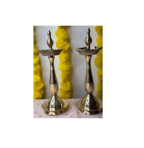 Pilier Diya laiton décoratif Akhand Diya pour décor décoratif plus grande société de fabrication - Product Image 1