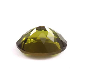 Tourmaline naturelle bicolore 8x6mm Tourmaline ovale à facettes double couleur pierre magique tourmaline ovale bicolore pierre précieuse en vrac - Product Image 6