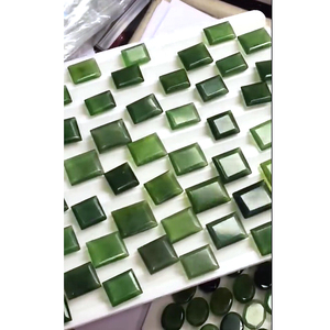 Serpentina Natural de Alta Calidad, 351 Piezas, 14x10mm, 16x12mm, 20x16mm, Facetas Ovaladas y Rectangulares, 2945 Quilates, Color Verde Iroc, US$236 - Product Image 4