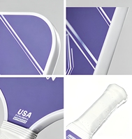 Paleta de Pickleball para Principiantes en Oferta, Fabricada por OEM, Núcleo Ligero de EVA, Punto Dulce Grande, Agarre Cómodo, Logotipo Personalizado, Directo de Fábrica