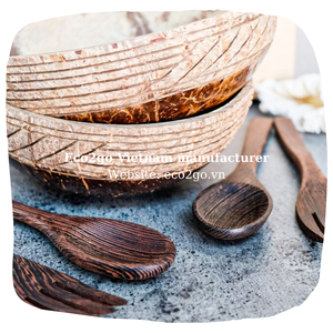 1 gobelet en coquille de noix de coco, pour boissons, coque avec Logo Laser gravé pour tenir les boissons fabriqué au Vietnam, vente en gros - Product Image 6