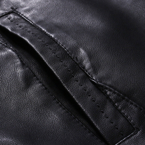 Abrigo Largo de Cuero para Hombre, Diseño Personalizado y Logotipo, Calidad Superior, Talla Adulto, Transpirable, Nueva Moda, Chaqueta de Cuero para Hombre - Product Image 5