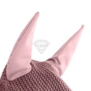 Prix de gros, voile anti-mouches pour cheval de qualité supérieure, fabriqué à la main, fabricant, nouveau bonnet d'oreille pour cheval sur mesure - Product Image 5