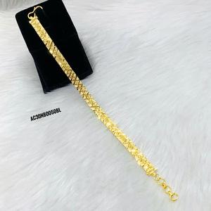 Fashion Jewelry Women's <b>Charm</b> Necklace Set Gold Plated Brass Box Chain 18 Inches Classic Design - Product Image 4
