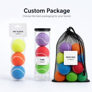 Juguetes de Pelota de Tenis Resistentes para Mascotas, Regalo para Mascotas, Pelotas de Tenis para Perros con Logotipo Personalizado, Pelotas de Tenis Chirriantes para Entrenamiento - Product Image 6