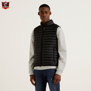 Doudoune matelassée sans manches pour homme, doudoune rembourrée et chaude pour l'hiver - Product Image 4