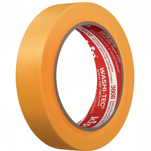 เทปปิดขอบวาชิเทค พรีเมี่ยม โกลด์เครป 3808 ยาว 50 เมตร กว้าง 36 มม. สีส้มเรียบ แพ็ค 6 ม้วน คิปโรล - Product Image 3