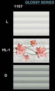 Azulejos de pared esmaltados digitales de cerámica de 200x300mm de alta calidad de fábrica Vistaar diseño 3D moderno mate brillante 5mm competitivo 12x8 - Product Image 5