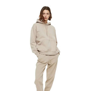 380 Grammes Pull Over Sweat à capuche imprimé bouffant surdimensionné personnalisé de haute qualité pour fabricant de femmes - Product Image 6