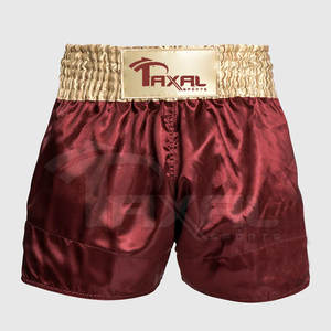 กางเกงขาสั้นแบบไทยสำหรับผู้ชายและผู้ใหญ่ทำจากผ้าซาติน/โพลีเอสเตอร์น้ำหนักเบาระบายอากาศได้ดี - Product Image 1