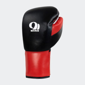 Guantes de boxeo de cuero originales de alta calidad Guantes de competición de boxeo Diseño personalizado y logotipo Guantes de boxeo hechos a mano - Product Image 3