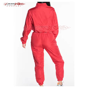 ชุดกันลมกลางแจ้งสำหรับผู้หญิงพร้อมวัสดุแห้งเร็วและชุดกันลมดีไซน์แฟชั่นกันลม - Product Image 2