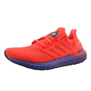 Zapatos Ultraboost 20 para Hombre, Color Rojo Solar/Azul, 100% Auténticos, Modelo MSS-FV8451 - Product Image 1