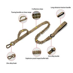 <span class=keywords><strong>Collar</strong></span> de perro táctico para perros medianos y grandes Collares de nailon de entrenamiento ajustables Popular para paseos Productos para mascotas - Product Image 4