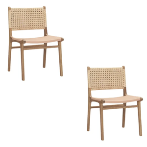 Venta caliente Silla de sala de estar con respaldo de mimbre muebles para el hogar diseños simples modernos hechos a mano de Indonesia uso directo - Product Image 5