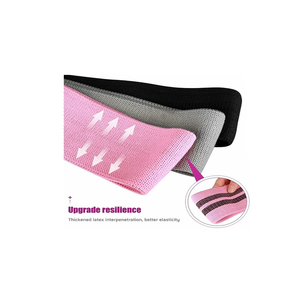 Nouvelle bande de résistance en tissu assortie pour la Gym, fabriquée en caoutchouc - Product Image 4