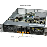 Servidor en Rack 2U Supermicro SYS-221H-TNR de Buena Calidad de Fábrica China