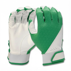 Guantes de Bateo de Béisbol de Cuero Reforzado de Alto Rendimiento Personalizados, Máxima Estabilidad de Agarre, Guantes de Bateo de Softbol Duraderos - Product Image 4