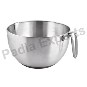 Bol à huile antidérapant avec poignée en fil métallique Bol à mesurer à l'olive en acier inoxydable Résistant à la rouille durable et élégant pour chaque cuisine moderne - Product Image 1