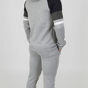 Ropa de calle polar para hombre, conjunto de chándal deportivo de poliéster de 2 piezas personalizado, ropa de hombre, chándal con capucha para niños - Product Image 6