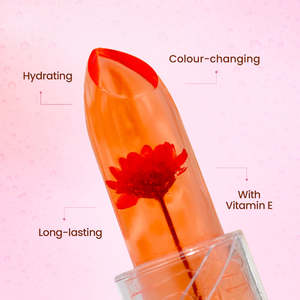 Bálsamo Labial con pH Jelly Bloom - Tinte Labial Vegano Hidratante con Vitamina E, Diseño Adorable - Product Image 5