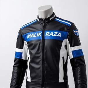 Veste d'équitation en cuir à fermeture éclair et matériel antirouille YKK | Vente en gros directe d'usine par Malik Raza - Product Image 3