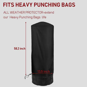 Saco de Boxeo de Cuero Resistente para Entrenamiento Diario, Saco de Boxeo Independiente para Gimnasio y Entrenamiento en Casa - Product Image 2