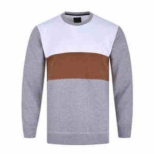 Otoño Invierno nuevo 370 gramos 100% algodón salud polar cuello redondo personalizado cuello redondo Unisex sin cuello Popular Logo Pullover - Product Image 2