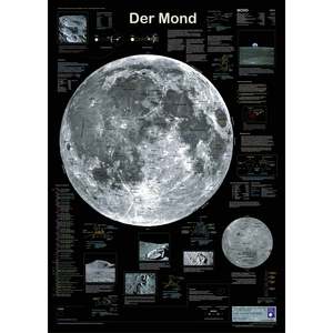 Mapa lunar alemán DIN A1 - Product Image 1