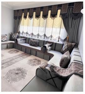Asientos Orientales para el Suelo, Sofá Étnico, Sofá Árabe Majlis, Sofá Estilo Otomano, Conjunto Árabe Jalsa, Asientos Orientales de Lujo para el Suelo - Product Image 1
