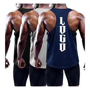 Chaleco de tirantes para hombre con estampado personalizado de diseño de lujo de la mejor calidad para exportación mundial, chaleco de tirantes para gimnasio para culturismo - Product Image 1