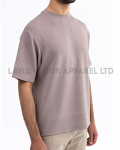 Camiseta en blanco de alta calidad Liso 100% algodón para serigrafía o Jersey en blanco Hombres Casual - Product Image 5