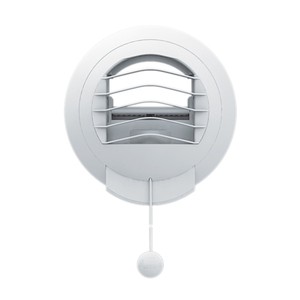 3JW-1912-VIM-ALIZE 45 M3/h D125 White Single-Flow Self-Regulating Vent <b>Registers</b> & <b>Grilles</b> Product - Product Image 3