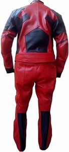 Traje de carreras de motos de cuero genuino de alta calidad a prueba de viento ropa de carreras de autos para trajes de bicicleta/Equipo - Product Image 6