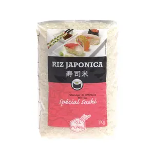 Riz Japonica sushi arroz redondo de Top Rice Supplier no Vietnã para todos os compradores da nova safra mundial 2023