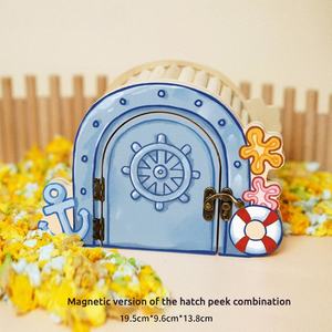 Design originale della più recente pelle ecologica in legno di pioppo in stile marino - Product Image 2