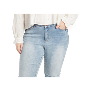 Top in chiffon Treasure & Bond Shiffly con scollo all'americana e occhielli, colore avorio, taglia 3X - Product Image 3