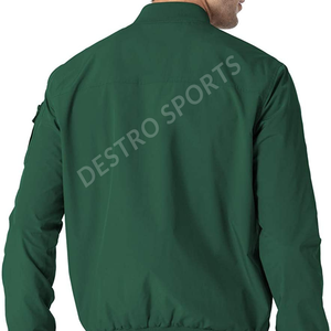 แจ็กเก็ตบอมเบอร์แจ็คเก็ตแขนยาวมีซิปสำหรับกลางแจ้งไซส์ใหญ่พิเศษออกแบบโลโก้ได้ตามต้องการ - Product Image 4